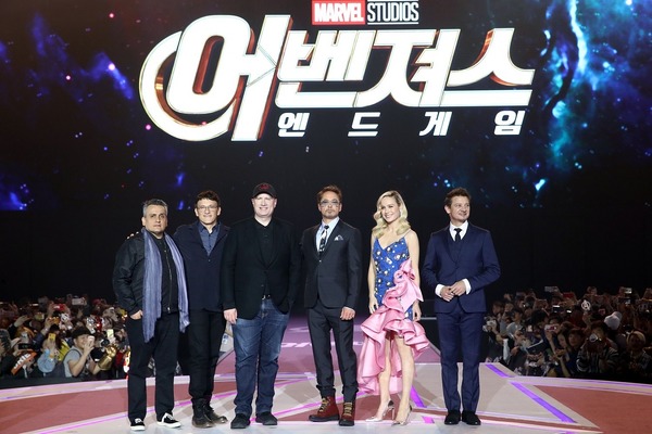 『アベンジャーズ／エンドゲーム』韓国プレミア（C）Marvel Studios 2019
