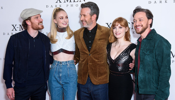 『X-MEN：ダーク・フェニックス』キャストたち (C) Getty Images