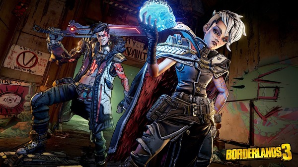 「ボーダーランズ3」（C） 2019 IPerion, LLC. Published and distributed by 2K. Gearbox and Borderlands, and the Gearbox Software and Borderlands logos, are registered trademarks, all used courtesy of Gearbox Software, LLC. 2K and the 2K logo are trademarks of Take-Two Interactive Software, Inc. All rights reserved.