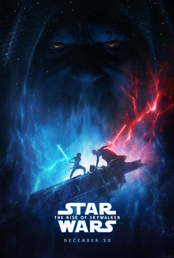 『スター・ウォーズ／スカイウォーカーの夜明け』USポスター　（C）2019  Lucasfilm Ltd. All Rights Reserved.