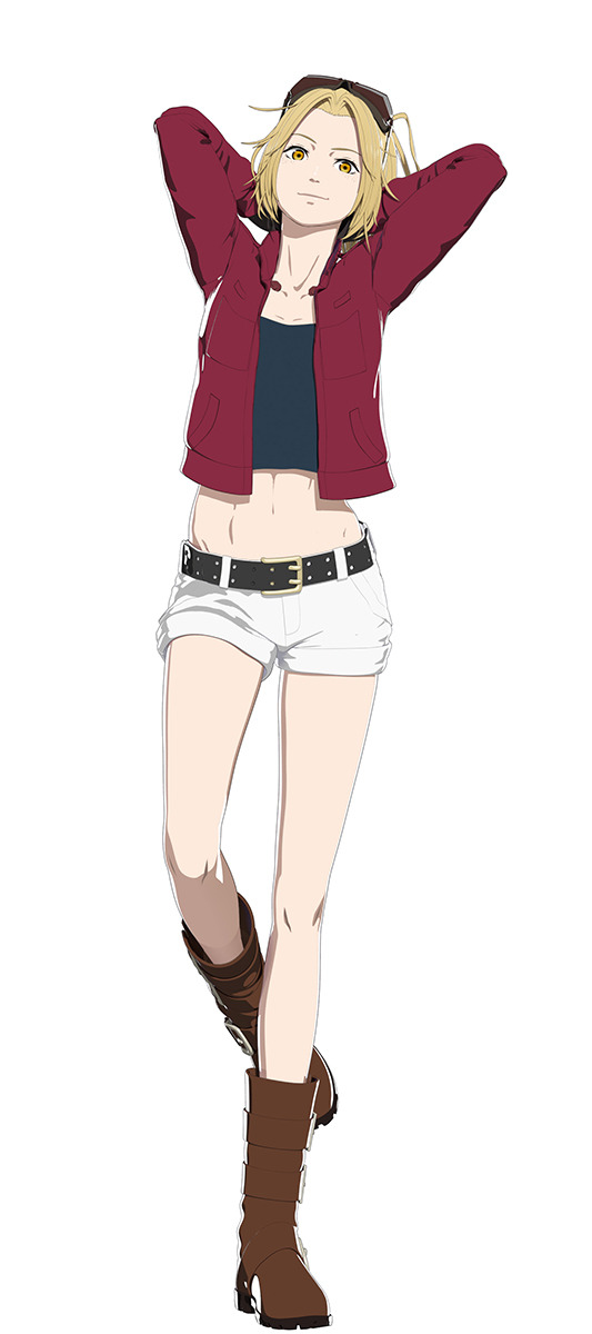 ナタリア・ガーネット（佐倉 綾音）　Netflixオリジナルアニメ「Levius」(c)中田春彌／集英社　ポリゴン・ピクチュアズ