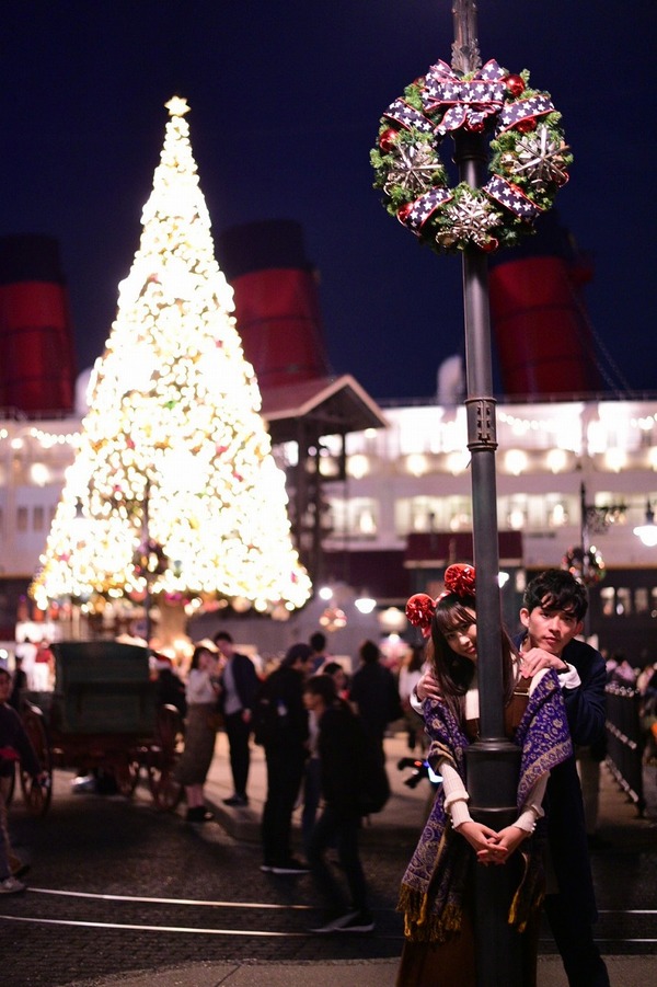 ロマンティック過多！夜景さんぽでXmasのシーを満喫(C) Disney