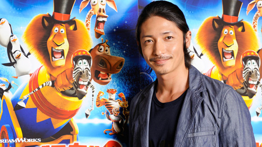 『マダガスカル3』玉木宏アフレコ現場の様子