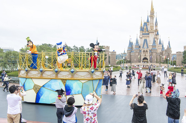 7月1日に営業再開した東京ディズニーランド（公式写真は東京ディズニーランド分のみです (C) Disney