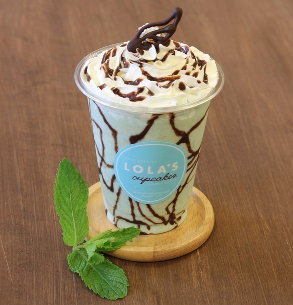 1F ローラズ･カップケーキ 東京　カップケーキシェイク｢ミントチョコ｣　税込 712円