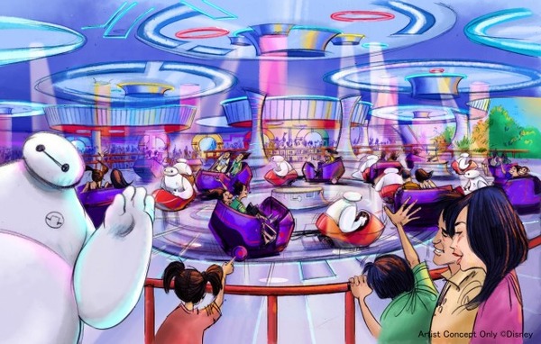 「ベイマックスのハッピーライド」(C) Disney