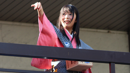 『劇場版 ミューズの鏡　マイプリティドール』大ヒット祈願　豆まき大会