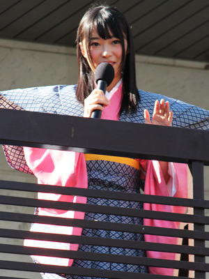 『劇場版 ミューズの鏡　マイプリティドール』大ヒット祈願　豆まき大会