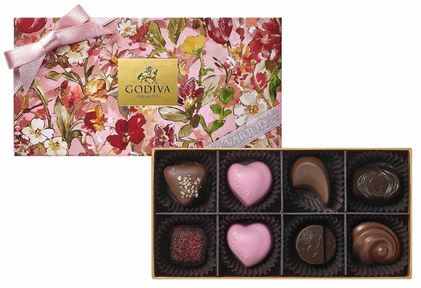 ゴディバ　花咲く春 アソートメント(8粒入)　3,024円 ※販売期間:～5/25
