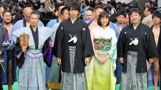 第25回「東京国際映画祭」グリーンカーペッド・イベント