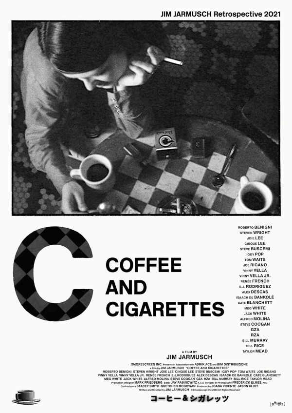 『コーヒー&シガレッツ』（C） Smokescreen Inc.2003 All Rights Reserved