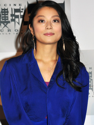 『髑髏城の七人』完成披露試写会（小池栄子）