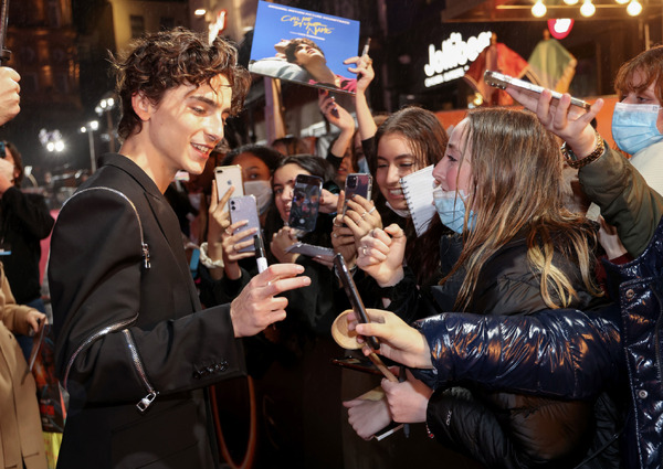 ティモシー・シャラメ／『DUNE／デューン 砂の惑星』プレミアPhoto by Tim P. Whitby/Getty Images for Warner Bros
