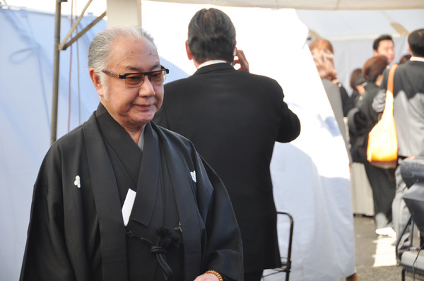 中村勘三郎さん告別式（坂田藤十郎）