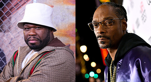 50セント、スヌープ・ドッグ (C) Getty Images