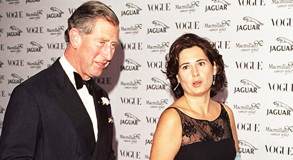 英「VOGUE」編集長のアレクサンドラ・シュールマン＆チャールズ皇太子