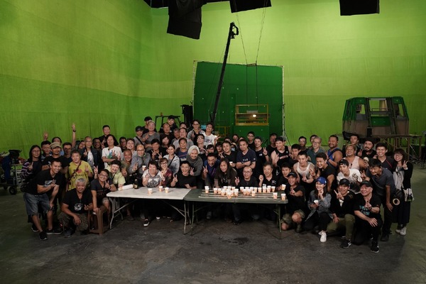 『バーニング・ダウン 爆発都市』メイキング（C）2020 ALL RIGHTS RESERVED BY UNIVERSE ENTERTAINMENT LIMITED　