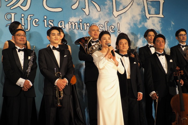 『太陽とボレロ』公開記念舞台挨拶