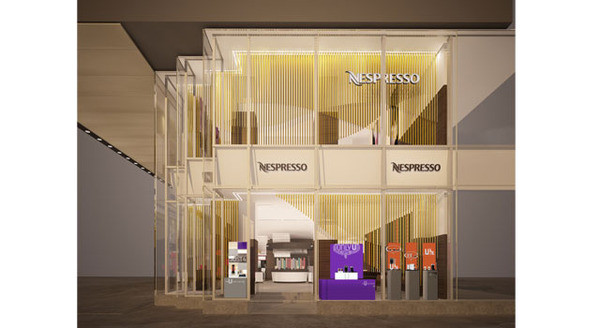 「NESPRESSO （ネスプレッソ）」の日本の旗艦店となる東京初の路面店「ネスプレッソブティック 表参道店」