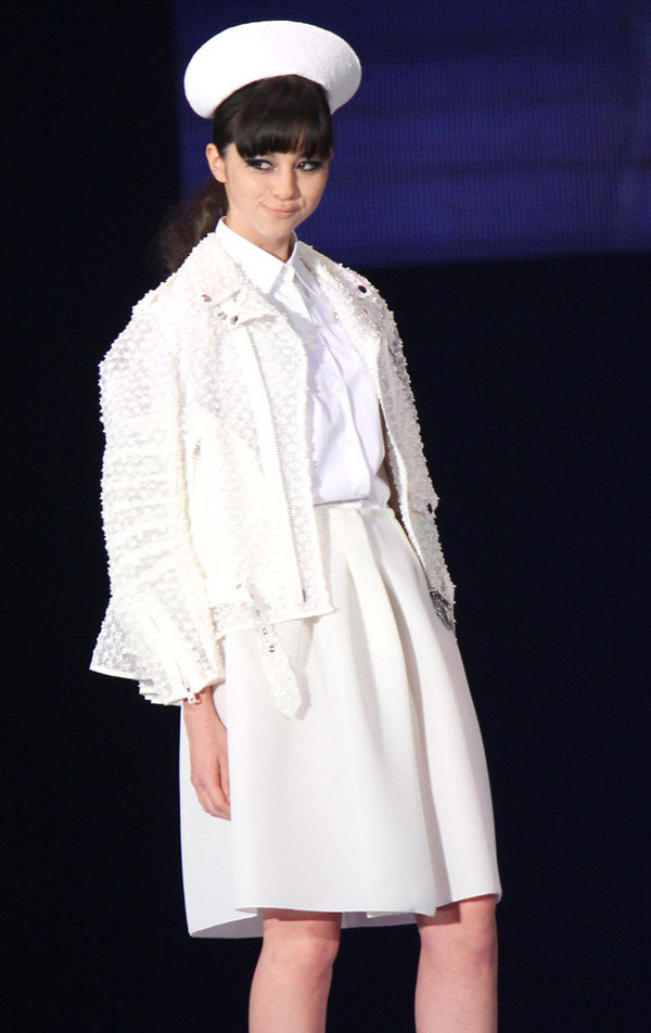 中条あゆみ in 第16回東京ガールズコレクション 2013 SPRING／SUMMER（TGC SPECIAL COLLECTION　プラグラム）
