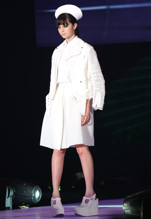 中条あゆみ in 第16回東京ガールズコレクション 2013 SPRING／SUMMER（TGC SPECIAL COLLECTION　プラグラム）