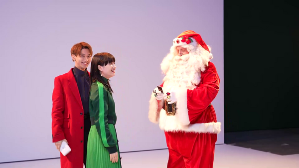 INSTAX “チェキ”「ワクワククリスマス」篇　メイキング