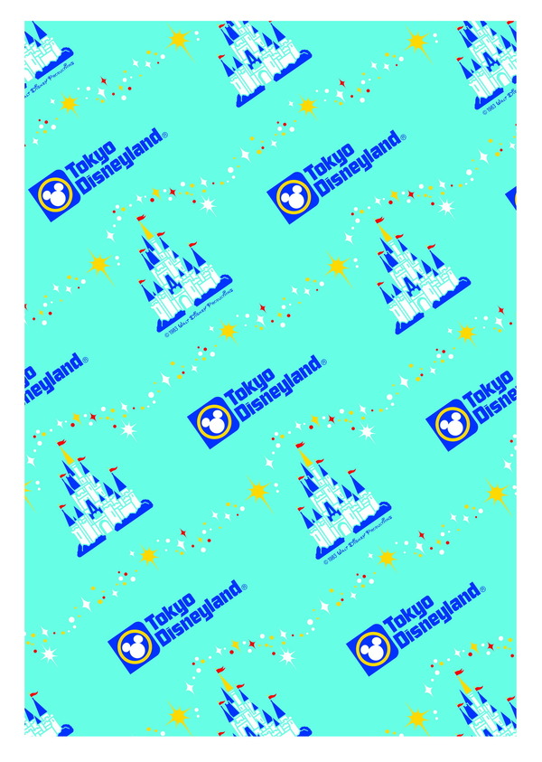 シンデレラ城が描かれた開園当初のデザイン。初めての入園にワクワクした思い出が蘇る方も多いのでは？As to Disney artwork, logos and properties： (C) Disney