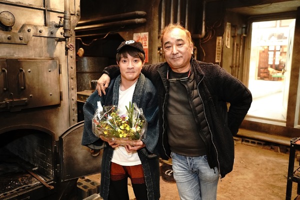 『湯道』オフショット（C）2023 映画「湯道」製作委員会