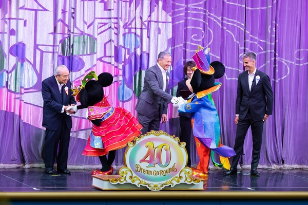 東京ディズニーリゾート開園40周年オープニングセレモニー