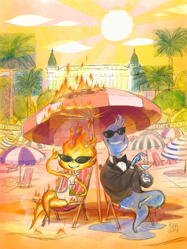 『マイ・エレメント』©2023 Disney/Pixar. All Rights