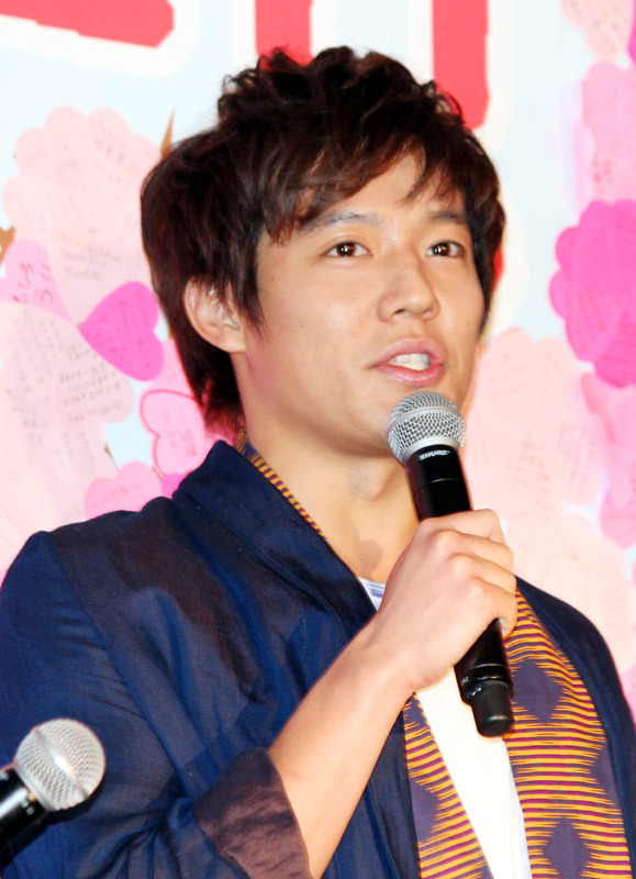 小出恵介 in 『ボクたちの交換日記』初日舞台挨拶