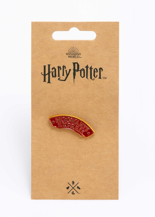 ホグワーツ特急ロゴのピンバッジ