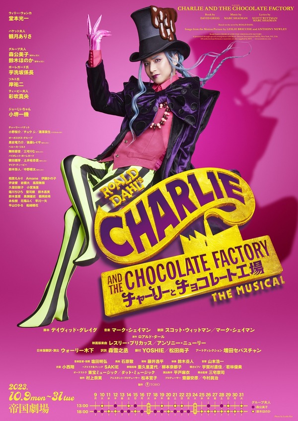 ミュージカル「チャーリーとチョコレート工場」メインビジュアル