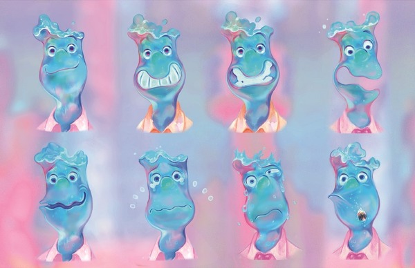 『マイ・エレメント』コンセプトアート (C)2023 Disney/Pixar. All Rights Reserved.