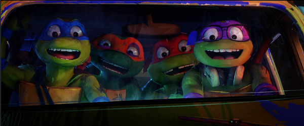 『ミュータント・タートルズ：ミュータント・パニック！』© 2023 PARAMOUNT PICTURES.TEENAGE MUTANT NINJA TURTLES IS A TRADEMARK OF VIACOM INTERNATIONAL INC.