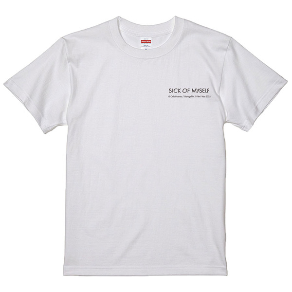 『シック・オブ・マイセルフ』コラボTシャツ　© Oslo Pictures / Garagefilm / Film I Väst 2022