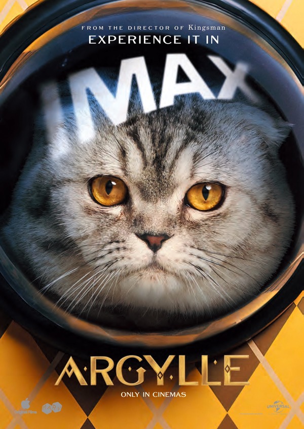 IMAXシアター限定ポストカード『ARGYLLE／アーガイル』© Universal PicturesIMAX® is a registered trademark of IMAX Corporation.