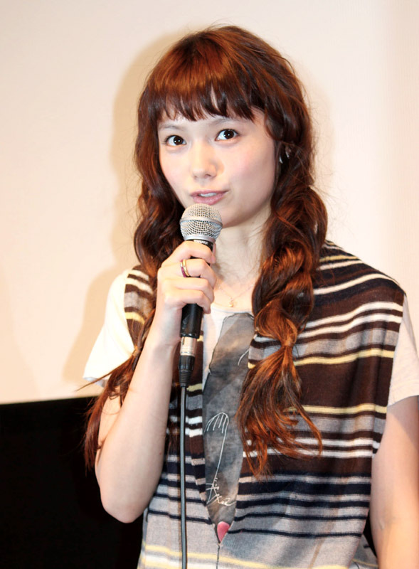 宮崎あおい／『ペタル ダンス』初日舞台挨拶
