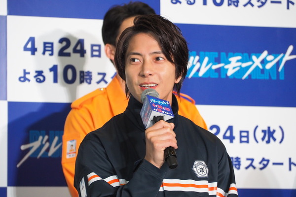 山下智久「ブルーモーメント」制作発表