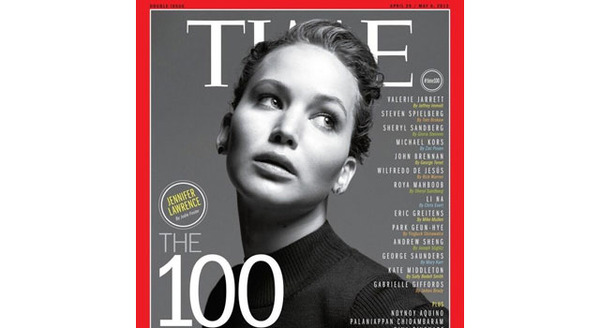 ジェニファー・ローレンス、「世界で最も影響力のある100人」に選出