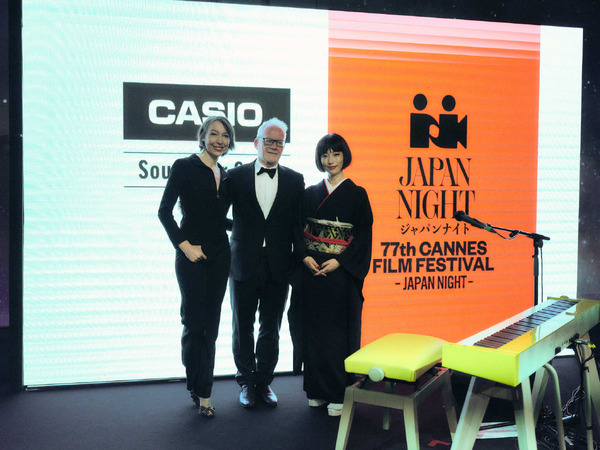 「JAPAN NIGHT」フランスのシンガーソングライター ジャンヌ・シェラル、ティエリー・フレモー、MEGUMI