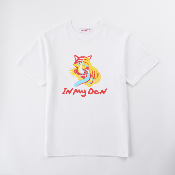「IN MY DEN」Tシャツ(Tiger)