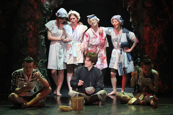 舞台「Princess MONONOKE～もののけ姫～」ゲネプロ風景