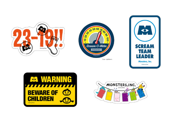 K賞：ダイカットステッカーセット【全9種】