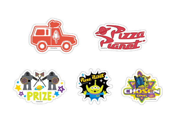 K賞：ダイカットステッカーセット【全9種】