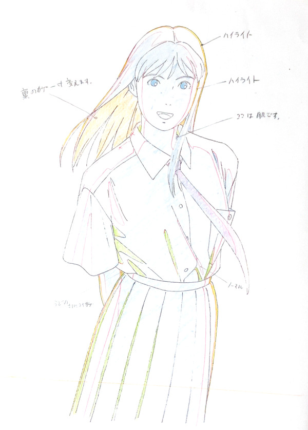 「海がきこえる THE VISUAL COLLECTION」© 1993 Saeko Himuro/Keiko Niwa/Studio Ghibli, N