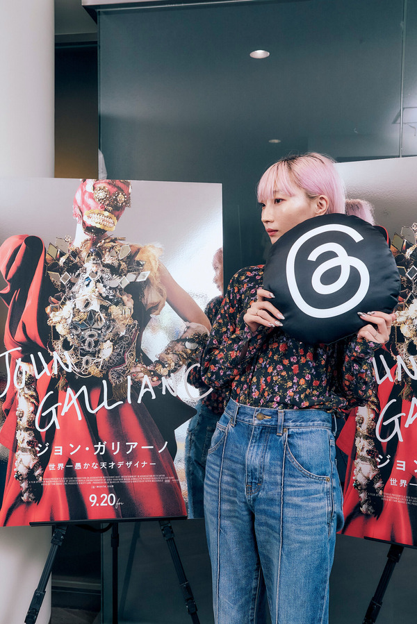 @asamisscream／『ジョン・ガリアーノ 世界一愚かな天才デザイナー』Threads CREATOR WATCH PARTY（photo：You Ishii）
