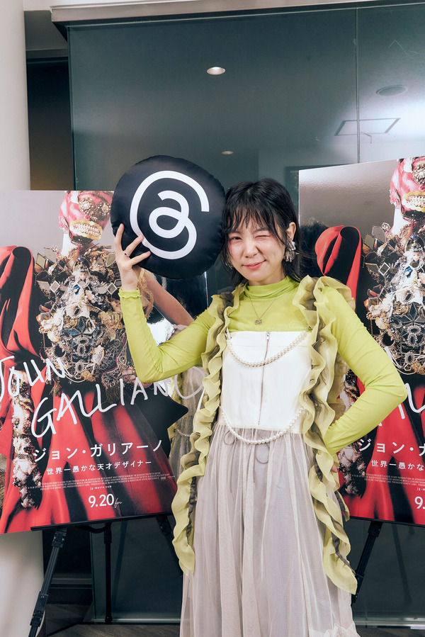 @hinata_official__／『ジョン・ガリアーノ 世界一愚かな天才デザイナー』Threads CREATOR WATCH PARTY(photo：You Ishii)