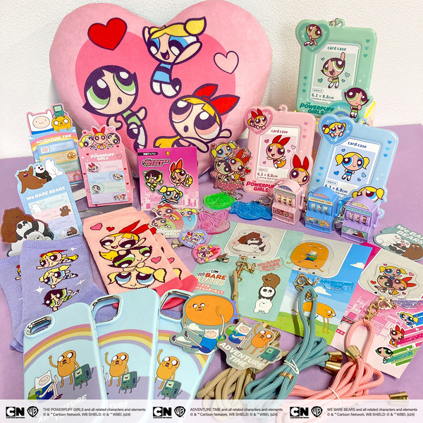 「パワーパフ ガールズ」「アドベンチャー・タイム」「ぼくらベアベアーズ」コラボ雑貨