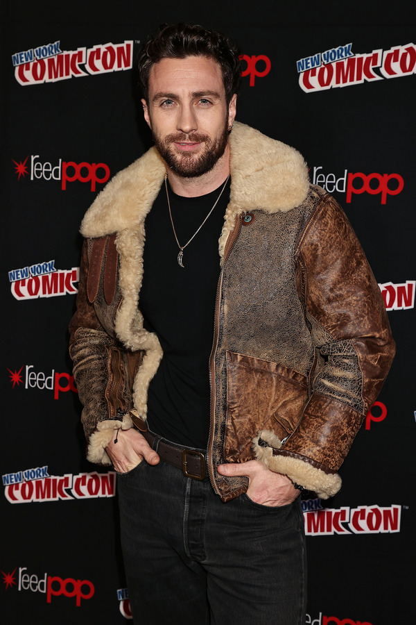 アーロン・テイラ ー=ジョンソン／NYコミコン『クレイヴン・ザ・ハンター』MARVEL and all related character names: © & TM 2024 MARVEL